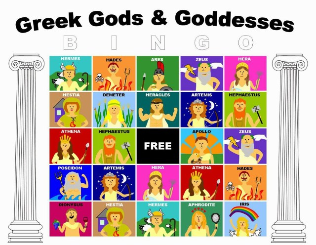 greek gods BINGO_cropped