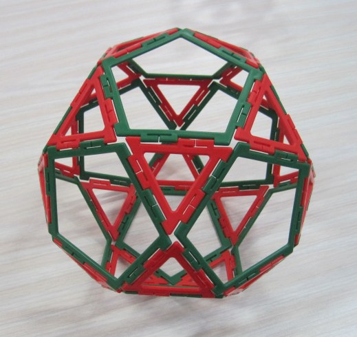 Icosidodecahedron 13 March Y5 boy