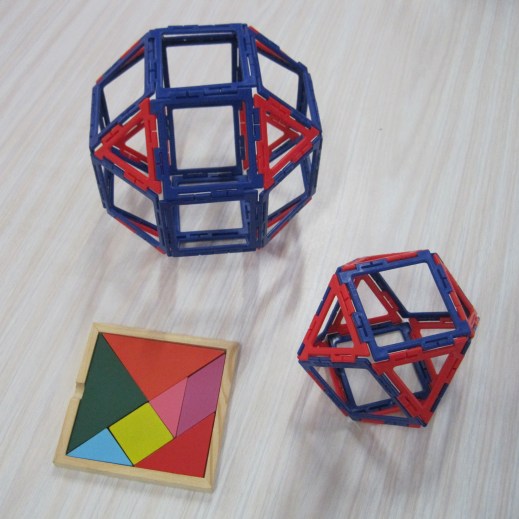 Rhombicuboctahedron and Cuboctahedron 13 March Y4 girl